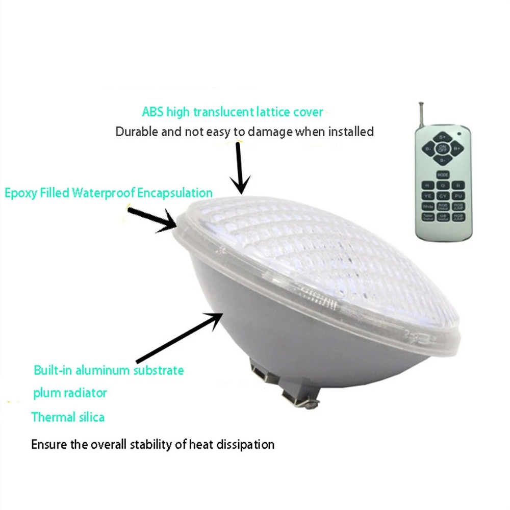 Xy Spa & Wellness Reviews - ไฟ LED RGB ใต้น้ำ 18W 24W