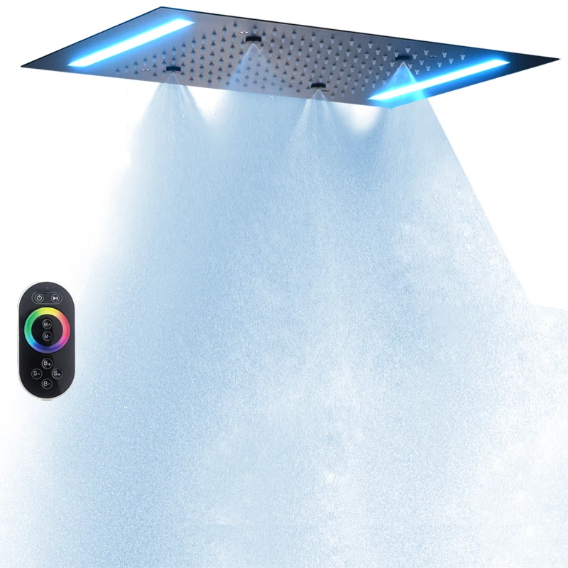 Spa & Wellness Hotel Diament Ustroń Zdjęcia - ระบบฝักบัวติดเพดานพร้อมไฟ LED แบบพ่นฝอยและฝักบัวแบบเรนชาวเวอร์ ชุดฝักบัวอัจฉริยะสำหรับห้องน้ำ ขนาด 14*20