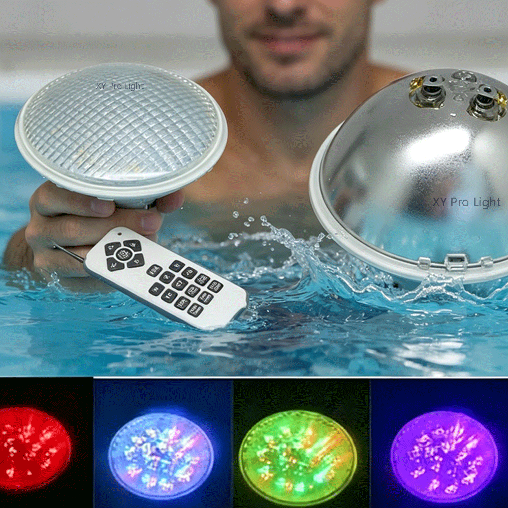 Xy Spa & Wellness Reviews - ไฟใต้น้ำ LED RGB 18W 25W 35W