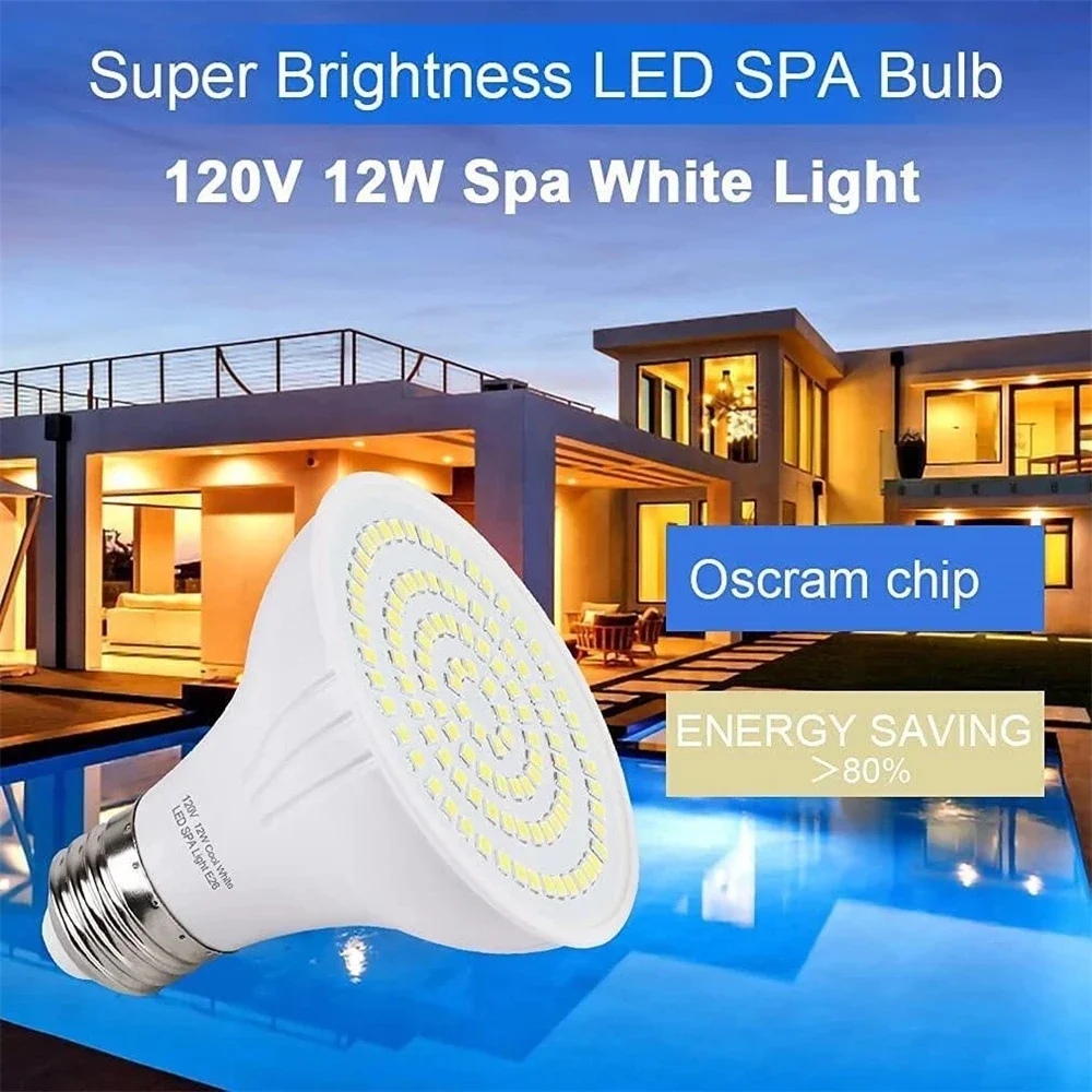12W โคมไฟสปา LED ไฟสระว่ายน้ำ  - Xy Spa & Wellness Reviews บทวิจารณ์และราคา
