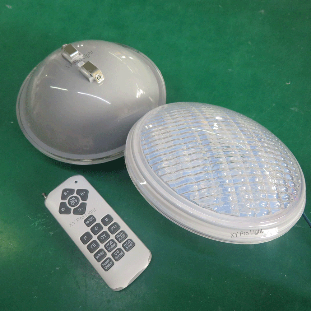 ไฟใต้น้ำ LED PAR56 RGB 12W 6W  - Xy Spa & Wellness Reviews บทวิจารณ์และราคา