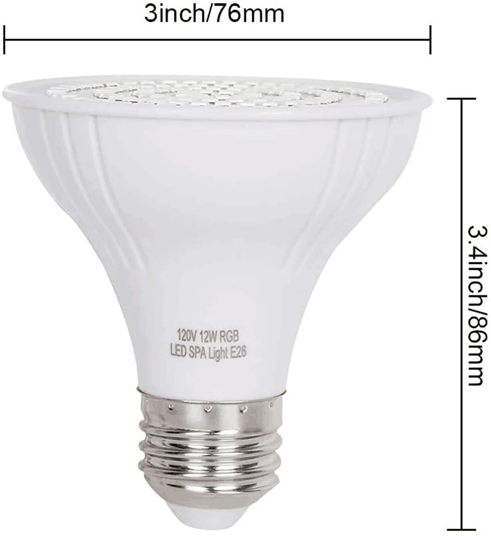 ไฟ LED สระว่ายน้ํา E27 E26 หลอ - Xy Spa & Wellness Reviews บทวิจารณ์และราคา